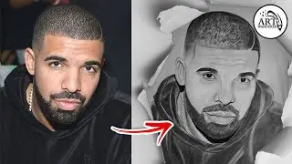 Drake: Detailed Drawing Tutorial - Step by Step Guide #drake