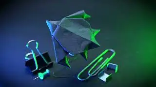 Origami Sea Turtle Street Art Graffiti Mural Creative Process // ART of Folds