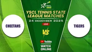 YSCLeague Tennis 2025 Live ; Under 19 ! Supernovas vs Rangers  - Match - 2