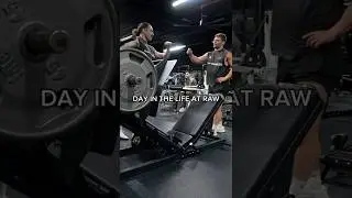 FULL DAY AT RAW #fitness #workout
