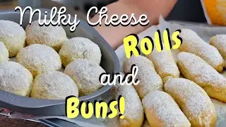 MILKY CHEESE ROLLS | CHEESE BUNS | SOFT MILKY CHEESY ROLLS and BUNS | How to Make Cheese Rolls