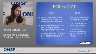 ONSF 2021 ANNUAL MEDICAL EDUCATION CONFERENCE. Melissa LaRusso, DO, presents