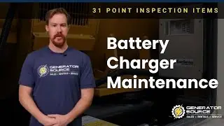 Commercial Generator Battery Charger Maintenance