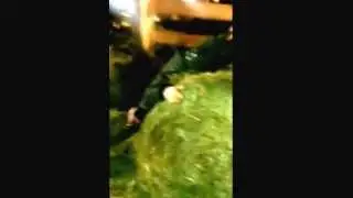 Simon har kastat upp mig p&aring; h&ouml;balen....haha