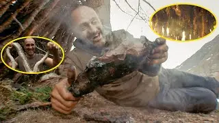 He Hunted Snakes And Sheep In The Wilderness To Prepare Himself A Protein-Rich Feast!