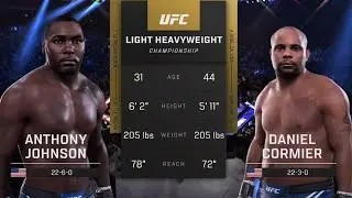 UFC 5 -(2025) & PS5 Gameplay - ANTHONY JOHNSON vs DANIEL CORMIER  Fight