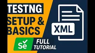 TestNG Setup & Basics in Selenium | Full Tutorial for Beginners