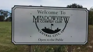 Meadowview Golf & Country Club, Central City Iowa.. Drone flyover holes 1 thru 9