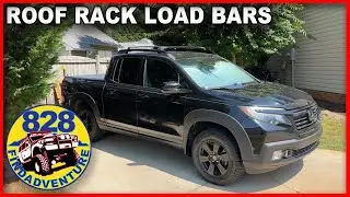 Honda Ridgeline Roof Rack load Bars assembly and install 2017-2024