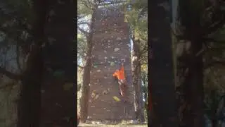Twin Pines Climbing Wall, circuit with CAMP Goblin