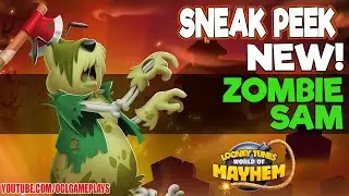ZOMBIE SAM SHEEPDOG SNEAK PEEK AND INFO - LOONEY TUNES WORLD OF MAYHEM