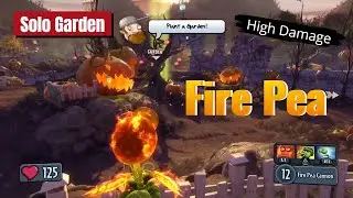 🎃 Fire Pea&rsquo;s Haunted Blaze! Zomboss Estates Halloween Garden Warfare!🎃