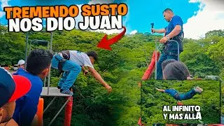 Juan nos sacó tremendo susto al hacer el saltó | GORDO MELO demostró ser un verdadero Guerrero.