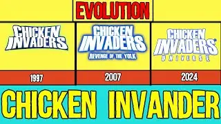 Evolution Of Chicken Invaders Logos From [1997-2024]