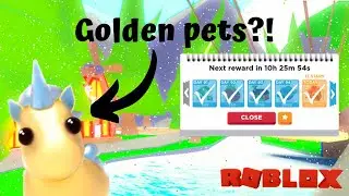 ☆ How to get GOLDEN pets FOR FREE in adopt me!! | roblox | It&rsquo;s Squeetle ☆