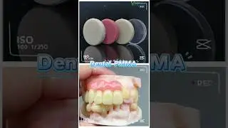 Temporary denture PMMA #shorts