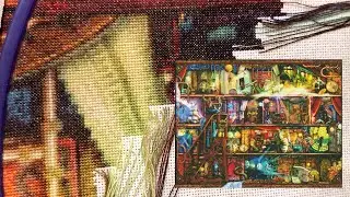 Flosstube Stitch With Me 275: HAED SSMC The Fantastic Voyage ⚓🚂