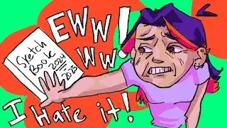 WORST SKETCHBOOK IVE EVER DONE (2024-2025 Sketchbook #28)