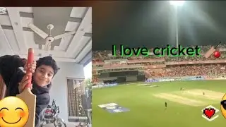 Cricket ki video mazydaar Ibrahim nay ki practice 