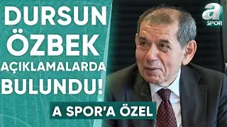 Galatasaray Başkanı Dursun Özbek Kongre Öncesi Çarpıcı Açıklamalarda Bulundu / A Spor