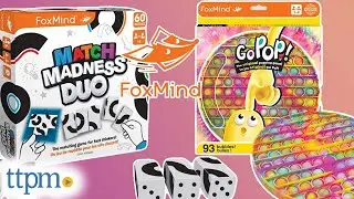 Match Madness Duo и Go Pop! Jumbo Tie Dye Edition игры от FoxMind Инструкция + Обзор!