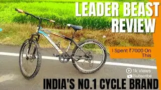 Full review of Leader Beast 👹 | After 400 days 😵 India's no. one cycle brand 🤯.