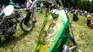 BRIT JAM #35 2021 VINTAGE  CLASSIC BIKE SHOW & SWAP MEET W/ CLASSIC BRIT BIKE GIVEAWAY PT 2