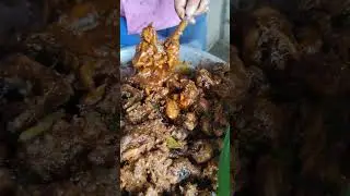 50 Rupees Bagara rice chicken fry in Banana Leaf | Best Chicken fried rice in Tanuku #shorts #foodie