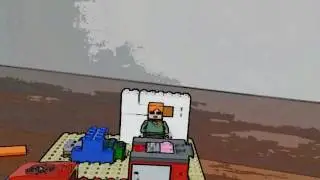 Lego minecraft Alex's drive
