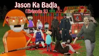 Gulli bulli aur Jason ka badla ( episode 2 ) Zombie baba & witch horror story ! Mjoh toons 