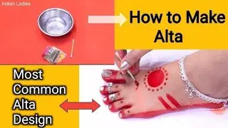 Stylish Alta Design On Feet || Simple and easy alta design || महावर || आलता || alta design 2026