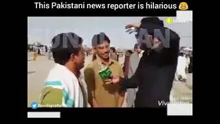 NEWS REPORTER FUNNY INTERVIEW OF 