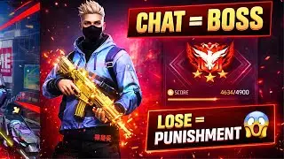 FREE FIRE LIVE 🔴 Chat Controls My Game 😱 | Heroic &rarr; GM 🎁 Giveaway