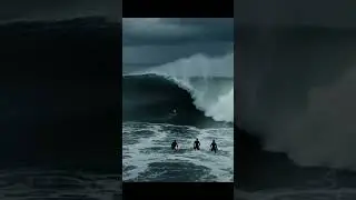 Wave Blocks Out the Entire Sky