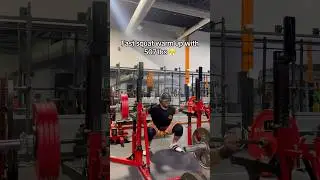 Squat warm up with 507 lbs #gymshorts #squat #powerlifting #strong #gymmotivation #powerlifter