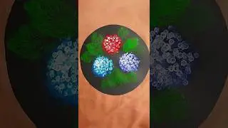 Easy Hydrangea Flower Art | Bubble Wrap & Real Leaf Painting for Beginners