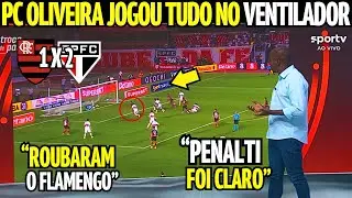 PÓS JOGO! E AINDA EXPULSOU! PC OLIVEIRA JOGOU TUDO NO VENTILADOR! ROUBADO! NOTICIAS DO FLAMENGO!