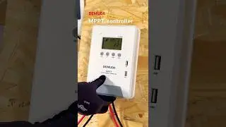 How to install &ldquo;DEMUDA&rdquo; MPPT Solar Controller . #solarcontroller #solarinverter #solarpanel