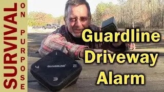 Guardline Driveway Alarm and Motion Detector - Portable Security System