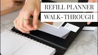 STIL // Refillable Planner Binder Walk-Through