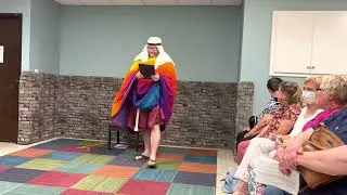 Jesse Heath as Joseph during VBS at St. Augustine of Canterbury Episcopal Church