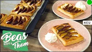 Blitzkuchen: Luftige Zwetschgen Teilchen | einfach schnell lecker backen