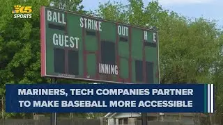Mariners, local tech companies partner to make baseball, softball more accessible
