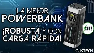 ¡¡PEDAZO DE POWER BANK  DE CARGA ULTRARRAPIDA!! CUKTECH 20