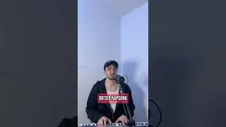 Rapsong ➡️ Klavierballade #cover #piano #deutschrap #klavier