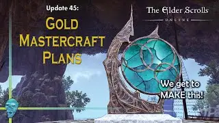 ESO NEW Gold Masterwork CRAFTING recipes - Update 45: Fallen Banners PTS #eso  | Tamriel_Tidbits