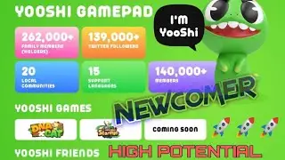 YooShi Token GAMEPAD Partner with SAMSUNG Game      #YooShi #BINANCE #BSC #DNACAT #METAVERSESTARMON