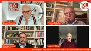 War Room di Enrico Cisnetto con Antonio Di Bella, Massimo Gaggi e Christian Rocca