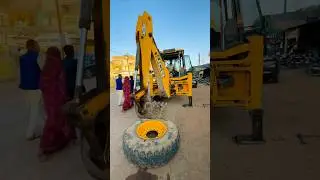 Bulldozer Machine | Jcb Tyre #shorts #jcb #bulldozer