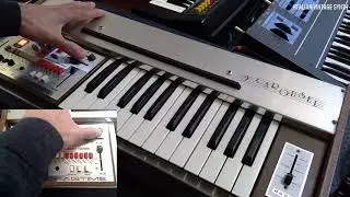 Elgam Carousel Italian Vintage Synth (1976)